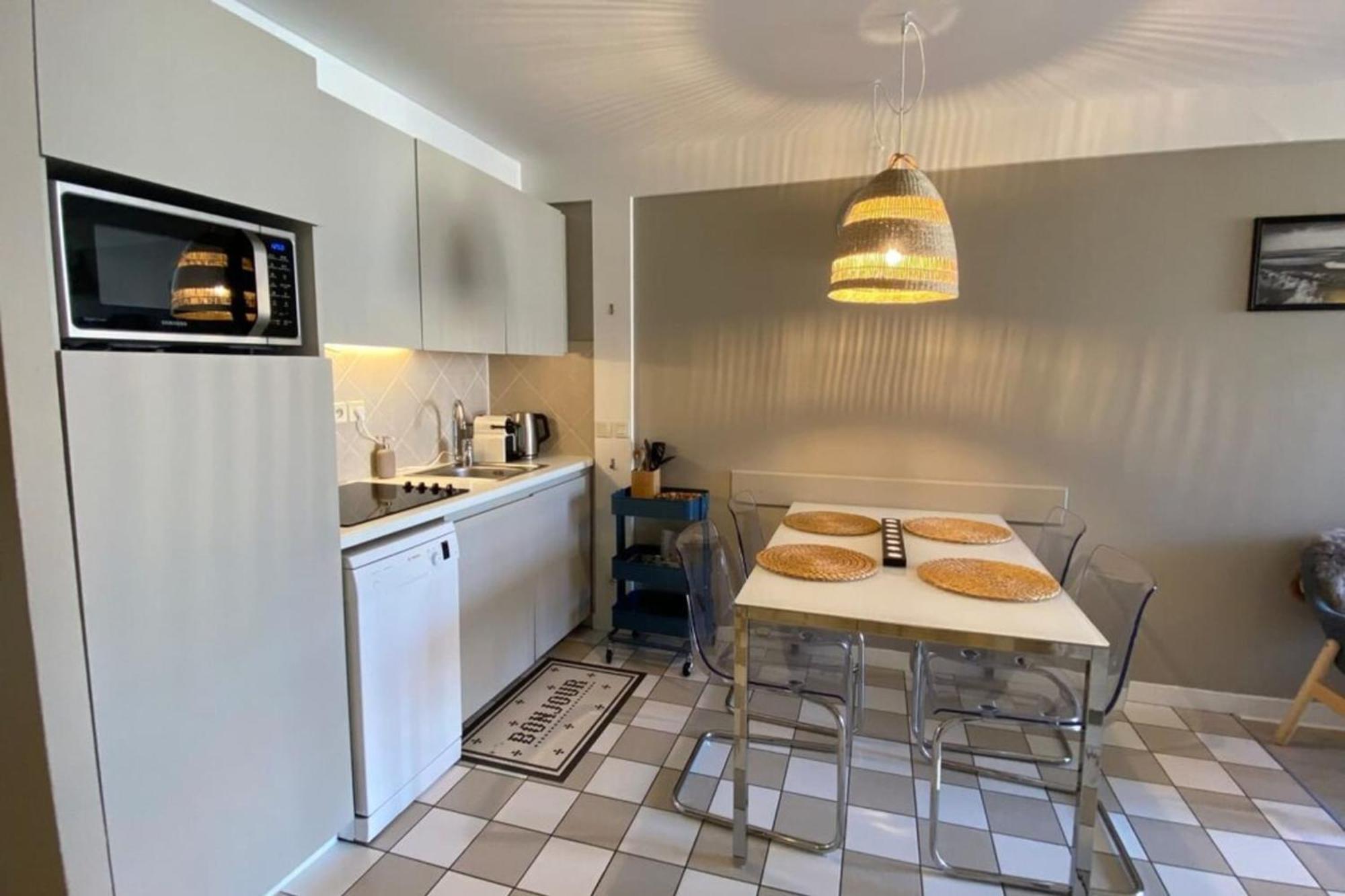 Very Nice 6 Person Apart With Swimming Pool Tennis Court And Car Park 202 Le Touquet エクステリア 写真